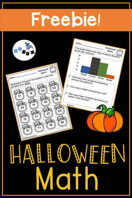 Halloween Math Freebie! - OXBOX TEACHING